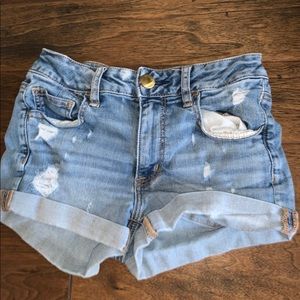 VINTAGE AMERICAN EAGLE HIGH RISE SHORTIE